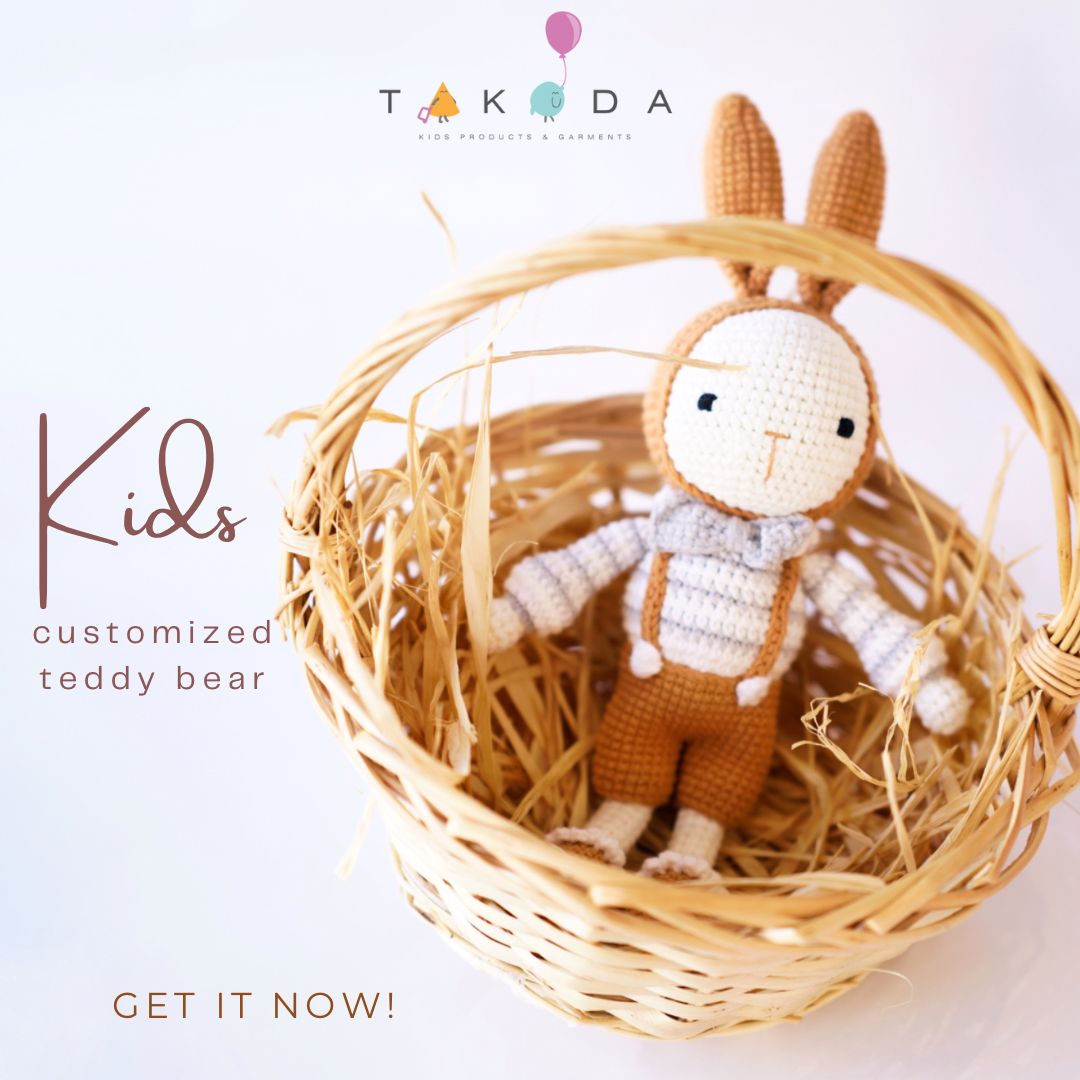 Handmade Bunny Brown Toy
