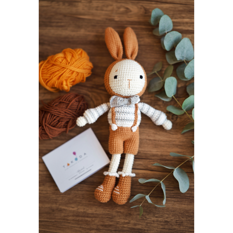 Handmade Bunny Brown Toy